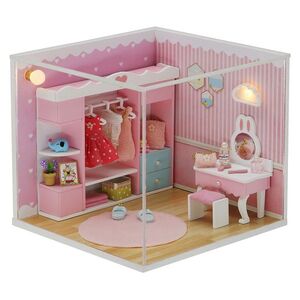 2Kids Toys Miniatura domečku Roztomilá šatna obraz