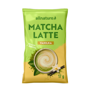 Allnature Matcha latte vanilka 17 g obraz
