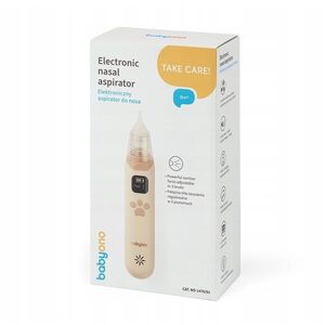 Babyono Odsávačka nosních hlenů elektronická USB nabíjení 1 ks obraz