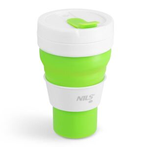Nils Skládací silikonový hrnek NC4103 600ml světle zelený obraz