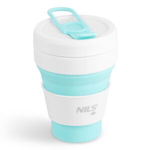 Nils Skládací silikonový hrnek NC4103 355ml mátový obraz