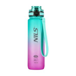 Nils Tritanová láhev na pití NCD04 950 ml zeleno-růžová obraz
