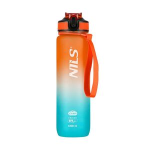 Nils Tritanová láhev na pití NCD68 1000 ml oranžovo-modrá obraz