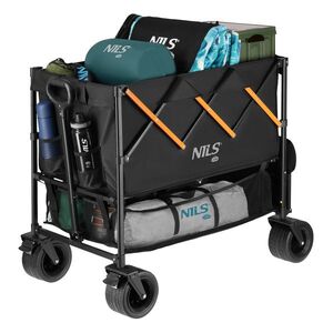 Nils Kempingový vozík NC2607 XXL 160L černo-oranžový obraz