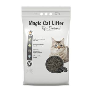 MAGIC CAT Stelivo Tofu dřevěné uhlí 12 l 5, 4 kg obraz