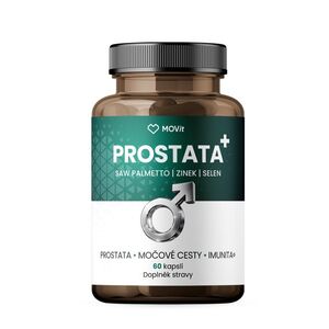 MOVit Energy PROSTATA + Saw palmetto & zinek & selen 60 kapslí obraz