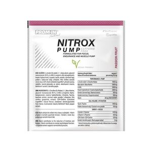 PROM-IN Nitrox Pump caffeine free clean 23, 5 g marakuja obraz