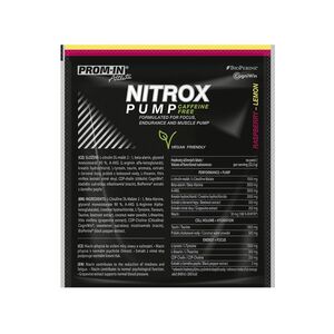 PROM-IN Nitrox Pump caffeine free 22, 5 g malina-citron obraz
