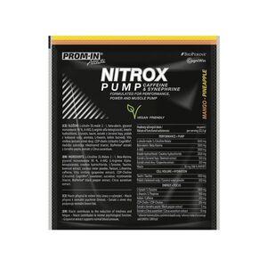 PROM-IN Nitrox Pump caffeine & synephrine 22, 5 g mango-ananas obraz