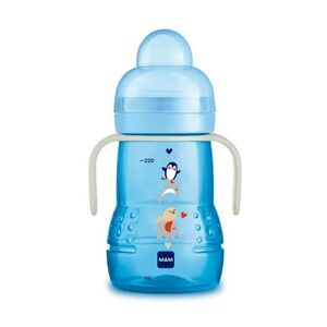 MAM Hrnek Trainer+ Night 4m+ 220 ml 1 ks modrý obraz
