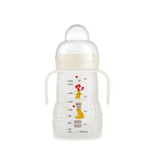 MAM Hrnek Trainer+ Night 4m+ 220 ml 1 ks bílý obraz