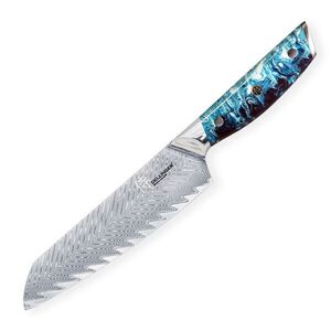 Dellinger Nůž Santoku Blue 170 mm Resin Future obraz