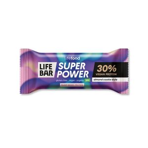 LifeFood Lifebar Super Power BIO mandlová tyčinka 40 g obraz