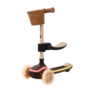 Kinderkraft Koloběžka a odrážedlo 2v1 Raket Up Beige obraz