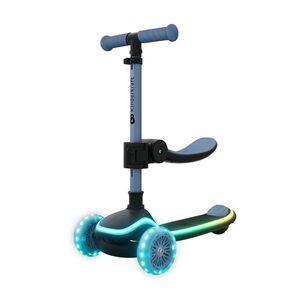 Kinderkraft Koloběžka a odrážedlo 2v1 Raket Up Blue obraz