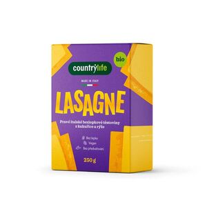 Country Life Lasagne kukuřično-rýžové BIO 250 g obraz