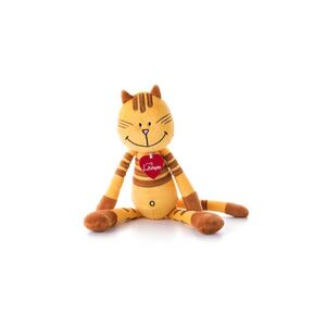 Lumpin Kočka Pipa Lipa, střední - žlutá (38 cm) obraz