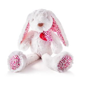 Lumpin Zajíc Ella bílý velký 38 cm obraz