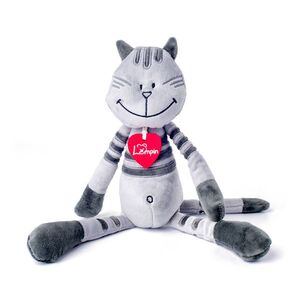 Lumpin Kocour Matteo, střední - šedý (38 cm) obraz