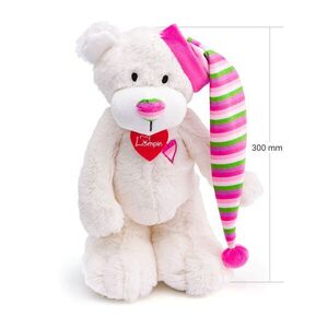 Lumpin Medvídek bílý Theodor, 35cm obraz