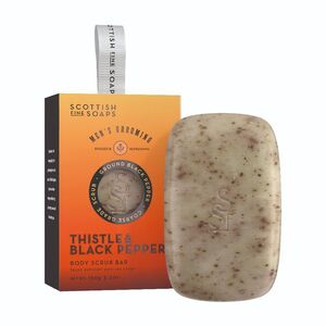 Scottish Fine Soaps Thistle & Black Pepper Exfoliační mýdlo 150 g obraz
