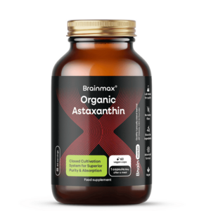 BrainMax Astaxanthin 8 mg BIO 60 kapslí obraz