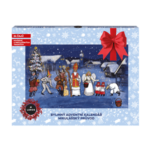 Leros Bylinný adventní kalendář Mikulášský průvod 24 sáčků obraz