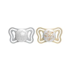 Chicco Dudlík Physio Light silikonový noční 6–16 m 2 ks obraz