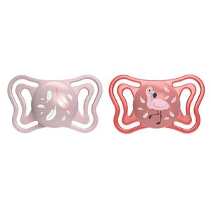 Chicco Dudlík Physio Light silikonový růžový 6–16 m 2 ks obraz