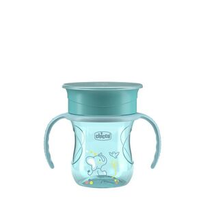 Chicco Hrneček 360 Perfect X s držadly 12m+ 200 ml teal obraz