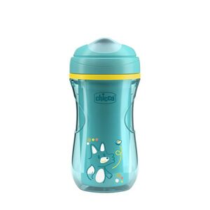 Chicco Hrneček Active termo s tvrdým náustkem 14m+ 266 ml teal obraz