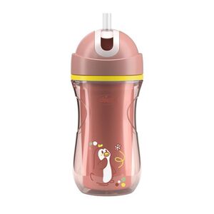 Chicco Hrneček Sport termo se slámkou 14m+ 266 ml pink obraz