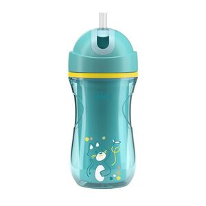 Chicco Hrneček Sport termo se slámkou 14m+ 266 ml teal obraz
