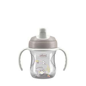 Chicco Hrneček Training s držadly 6m+ 200 ml grey obraz