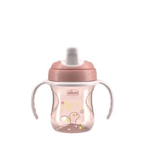 Chicco Hrneček Training s držadly 6m+ 200 ml pink obraz