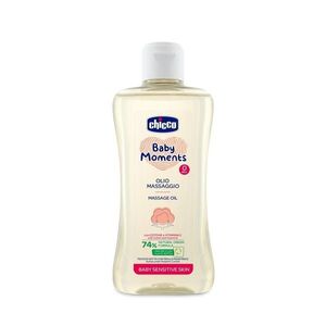 Chicco Masážní olej na mléčnou krustu Baby Moments Sensitive 0m+ 200 ml obraz