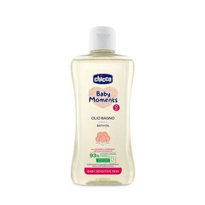 Chicco Olej do koupele Baby Moments Sensitive 0m+ 200 ml obraz