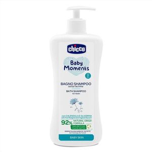 Chicco Sprchový gel 2v1 s dávkovačem Baby Moments 0m+ 750 ml obraz