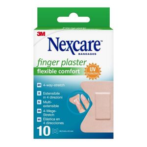 3M Nexcare Flexible Comfort náplasti na prsty 44, 5 x 51 mm 10 ks obraz