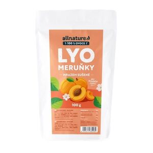 Allnature Meruňky sušené mrazem 100 g obraz