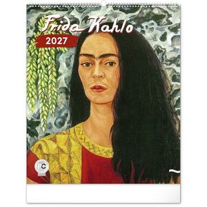 NOTIQUE Nástěnný kalendář Frida Kahlo 2027 48 × 56 cm obraz