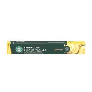 STARBUCKS Creamy Vanilla Flavoured Coffee by Nespresso kávové kapsle 10 ks obraz