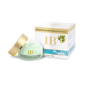 H&B Dead Sea Minerals Intenzivní pleťový krém Avocado & Aloe Vera 50 ml obraz