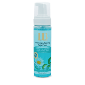 H&B Dead Sea Minerals Čisticí a relaxační pěna na obličej zelený čaj 225 ml obraz
