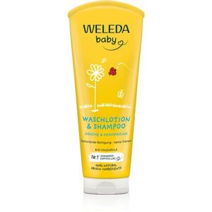 Weleda Baby and Child šampon a sprchový gel pro děti měsíček 200 ml obraz