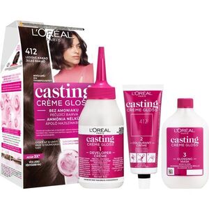 L’Oréal Paris Casting Creme Gloss barva na vlasy odstín 412 Iced Cocoa 1 ks obraz