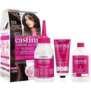L’Oréal Paris Casting Creme Gloss barva na vlasy odstín 323 Dark Chocolate 1 ks obraz