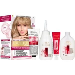 L’Oréal Paris Excellence Creme barva na vlasy odstín 8.1 Ash Blonde 1 ks obraz