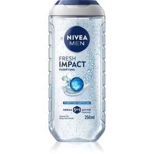 NIVEA MEN Pure Impact sprchový gel pro muže 250 ml obraz