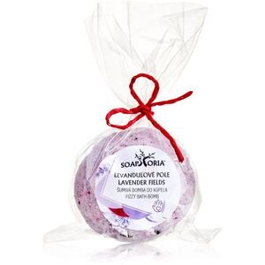 Soaphoria Lavender Fields Fizzy Bath Bomb koupelový balistik s regeneračním účinkem 85 g obraz